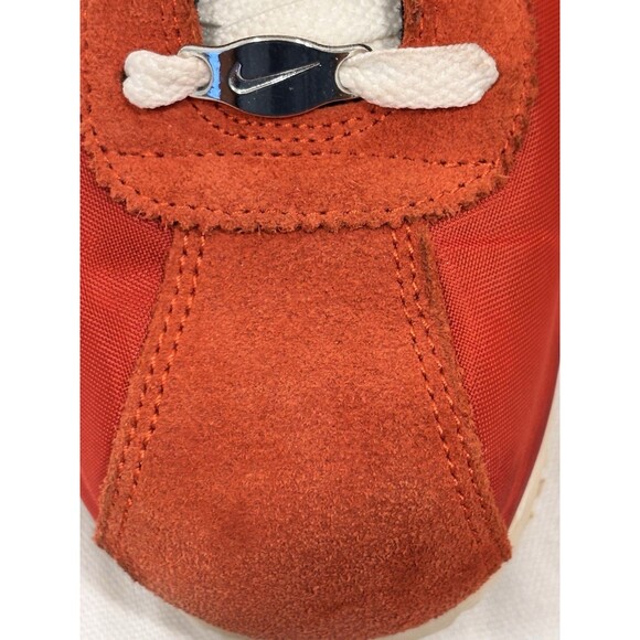 Nike Cortez Red White Nylon Suede Sneakers Women’s 10 D22795-601 Classic Retro - Picture 6 of 11